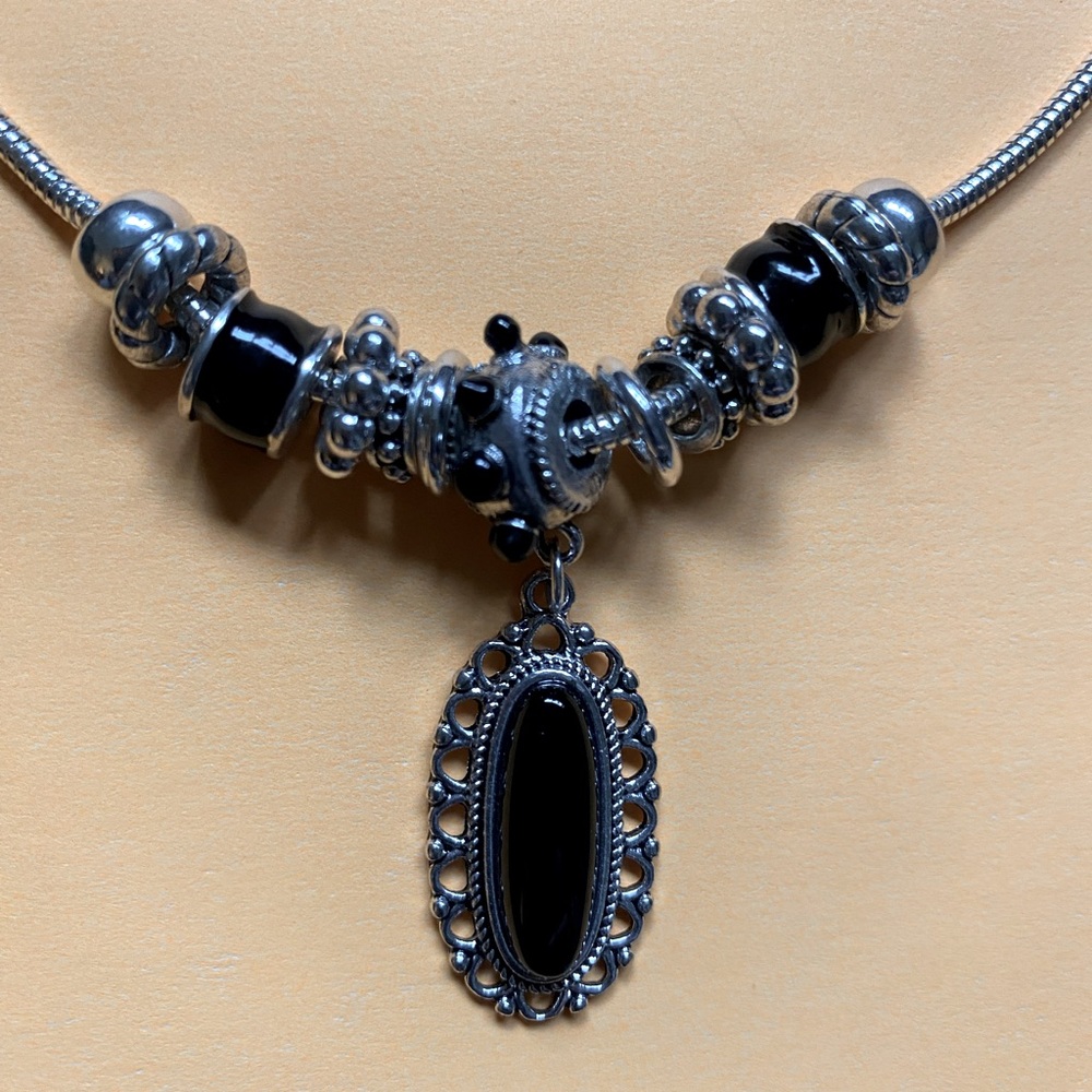 3 PIECE SET - earrings, necklace and bracelet.
